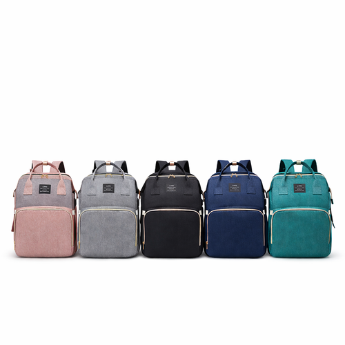 SmartNest™ 3-in-1 Diaper Backpack with Portable Changing Station