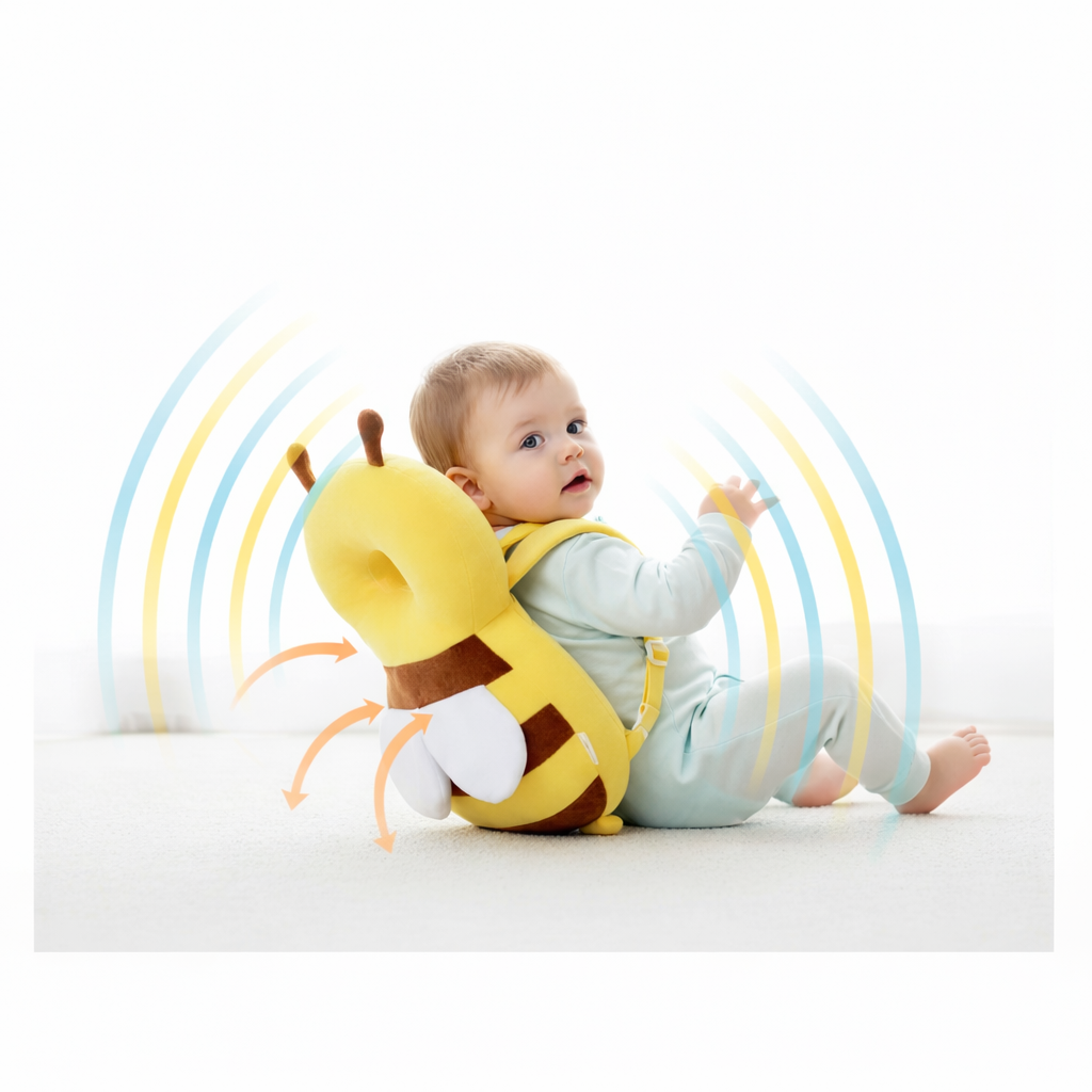 SafeStep™ Baby Head Protector – Fall Protection Backpack